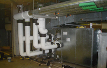 Air Handling Unit & Chilled Water Lines